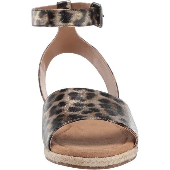 Aerosoles Women's Demarest Leopard Espadrille Sandals Size 6.5 New In Box - Picture 3 of 11